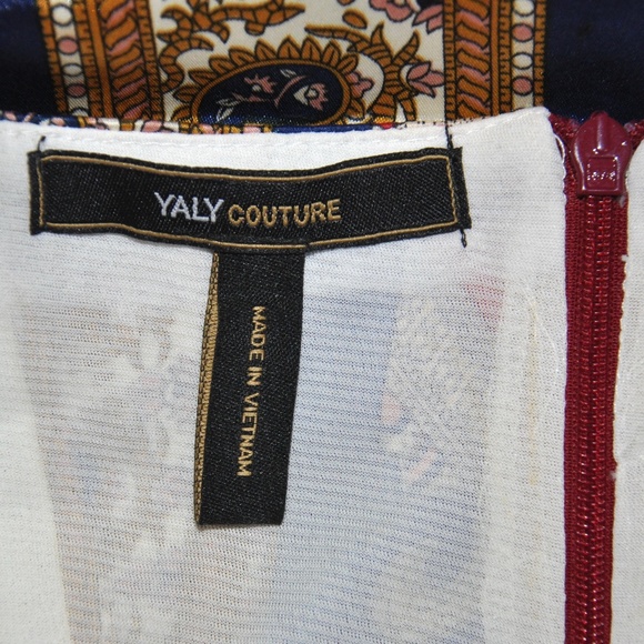 STUNNING Custom Made Silky Maxi Dress! - Picture 10 of 11